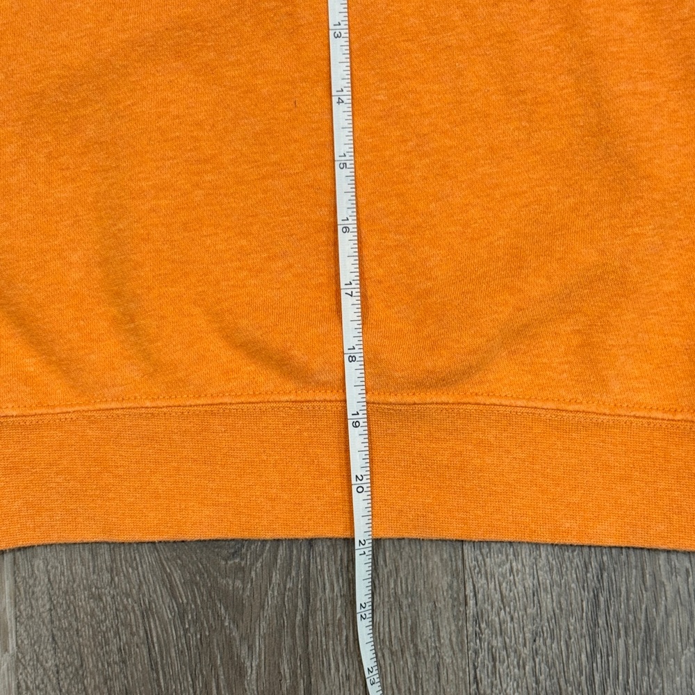 Nike Women’s Heather Orange Sweatshirt with White Logo Size XS - Picture 7 of 9